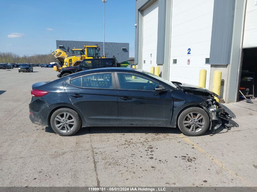 2018 Hyundai Elantra Gl Se VIN: KMHD84LF5JU675009 Lot: 11999751