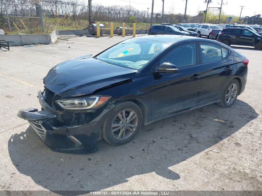 2018 Hyundai Elantra Gl Se VIN: KMHD84LF5JU675009 Lot: 11999751