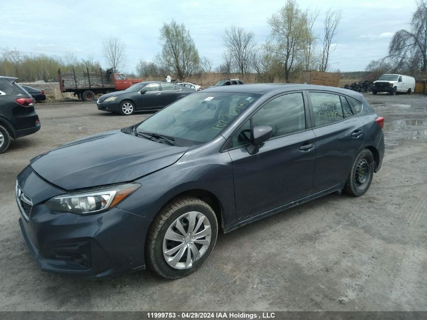 2017 Subaru Impreza VIN: 4S3GTAA66H1719502 Lot: 11999753