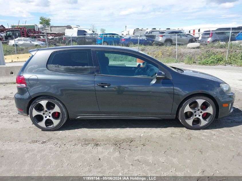 2010 Volkswagen Gti VIN: WVWEV7AJ2AW282325 Lot: 11999754