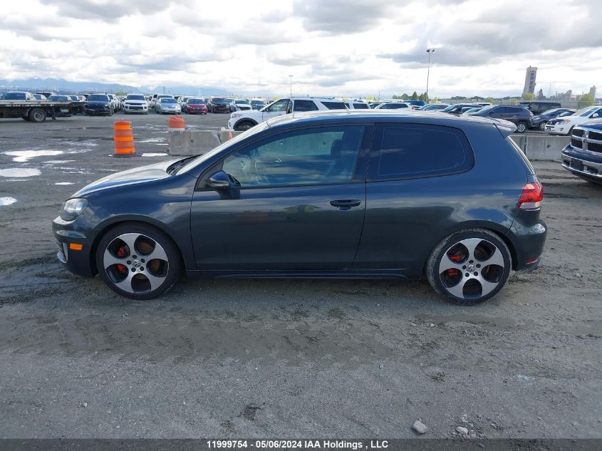 2010 Volkswagen Gti VIN: WVWEV7AJ2AW282325 Lot: 11999754