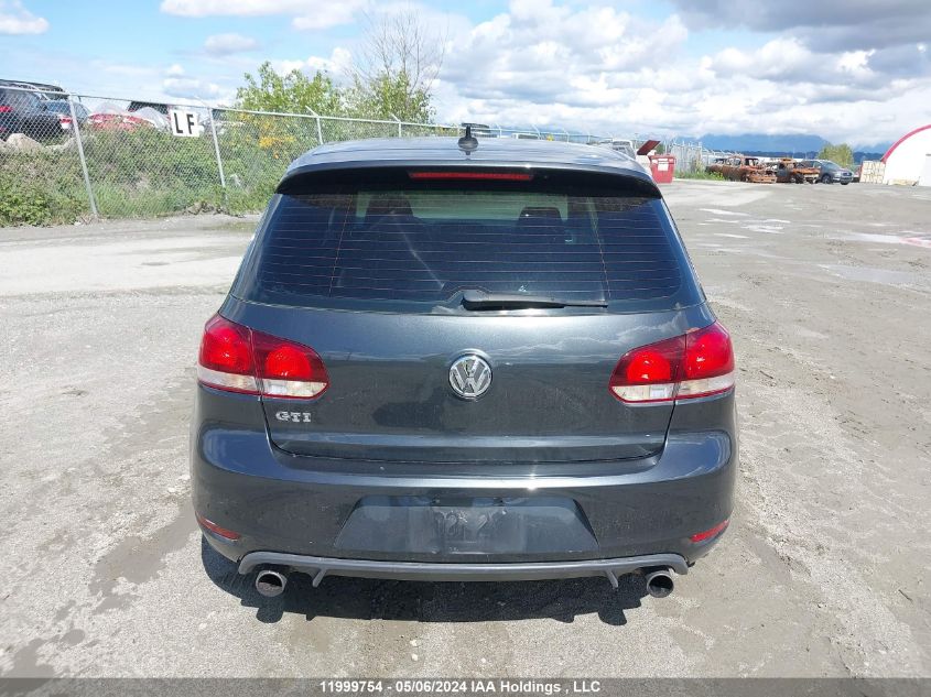 2010 Volkswagen Gti VIN: WVWEV7AJ2AW282325 Lot: 11999754