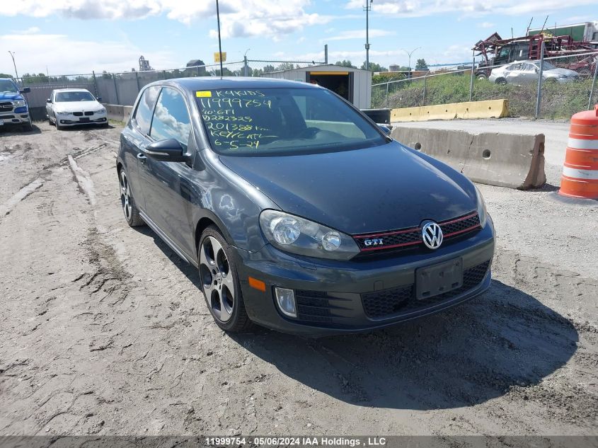 2010 Volkswagen Gti VIN: WVWEV7AJ2AW282325 Lot: 11999754