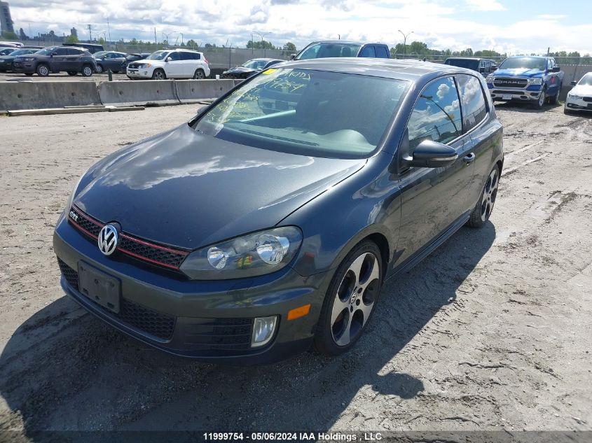 2010 Volkswagen Gti VIN: WVWEV7AJ2AW282325 Lot: 11999754