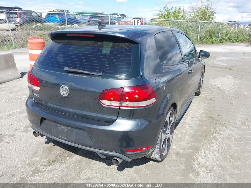 2010 Volkswagen Gti VIN: WVWEV7AJ2AW282325 Lot: 11999754