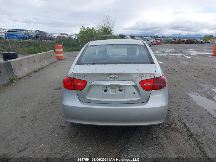 2010 Hyundai Elantra Blue/Gls/Se VIN: KMHDU4BD9AU053590 Lot: 11999759