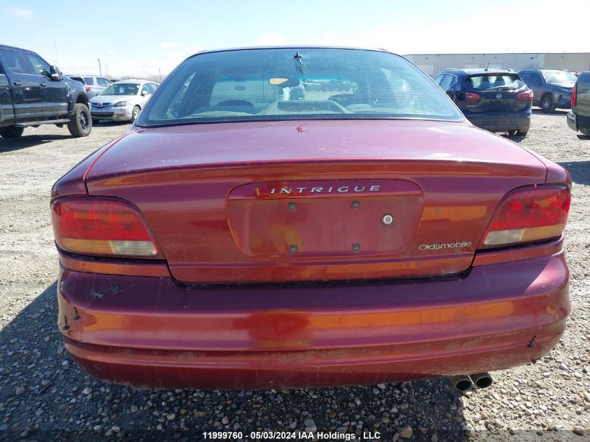 2000 Oldsmobile Intrigue VIN: 1G3WH52H3YF316570 Lot: 11999760