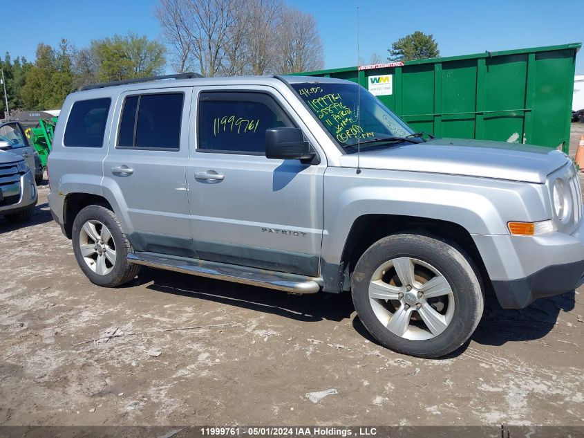 2011 Jeep Patriot VIN: 1J4NF2GB7BD258996 Lot: 11999761