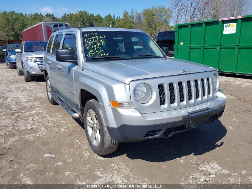 2011 Jeep Patriot VIN: 1J4NF2GB7BD258996 Lot: 11999761