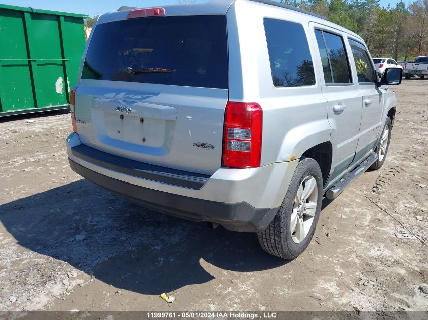 2011 Jeep Patriot VIN: 1J4NF2GB7BD258996 Lot: 11999761