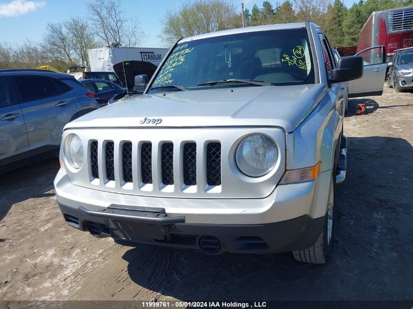 2011 Jeep Patriot VIN: 1J4NF2GB7BD258996 Lot: 11999761