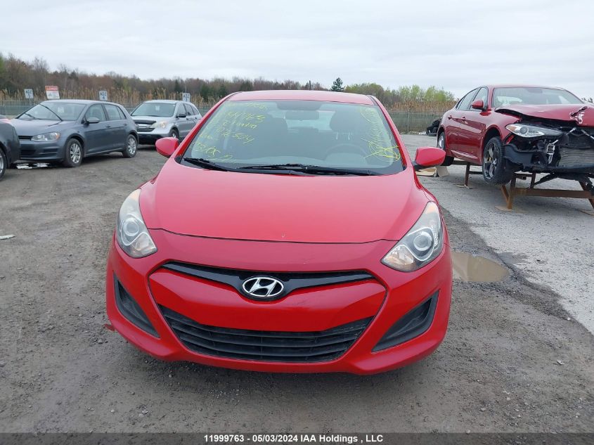 2013 Hyundai Elantra Gt VIN: KMHD25LE7DU076504 Lot: 11999763