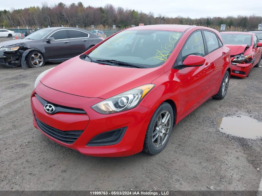 2013 Hyundai Elantra Gt VIN: KMHD25LE7DU076504 Lot: 11999763