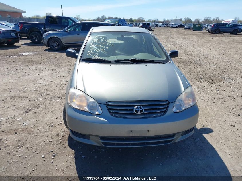 2003 Toyota Corolla Ce VIN: 2T1BR32E43C775775 Lot: 11999764