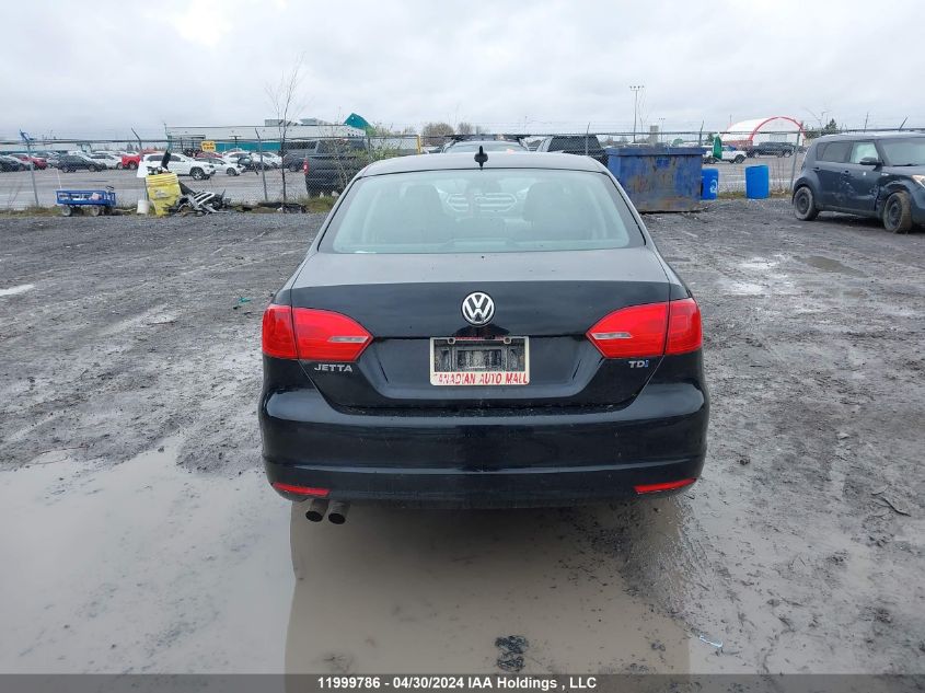 2014 Volkswagen Jetta Tdi VIN: 3VWDL7AJ8EM437299 Lot: 11999786