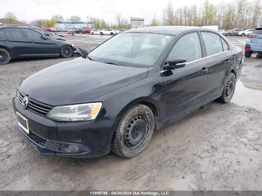 2014 Volkswagen Jetta Tdi VIN: 3VWDL7AJ8EM437299 Lot: 11999786