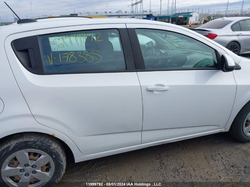 2015 Chevrolet Sonic Ls VIN: 1G1JB6SH3F4178385 Lot: 11999792