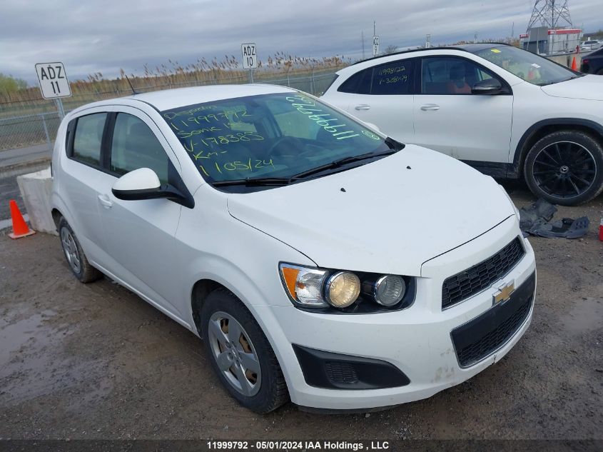 2015 Chevrolet Sonic Ls VIN: 1G1JB6SH3F4178385 Lot: 11999792