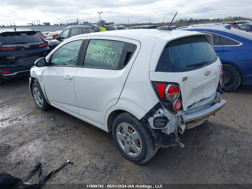 2015 Chevrolet Sonic Ls VIN: 1G1JB6SH3F4178385 Lot: 11999792