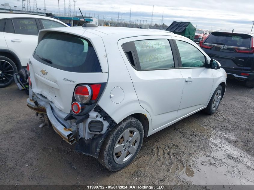 2015 Chevrolet Sonic Ls VIN: 1G1JB6SH3F4178385 Lot: 11999792