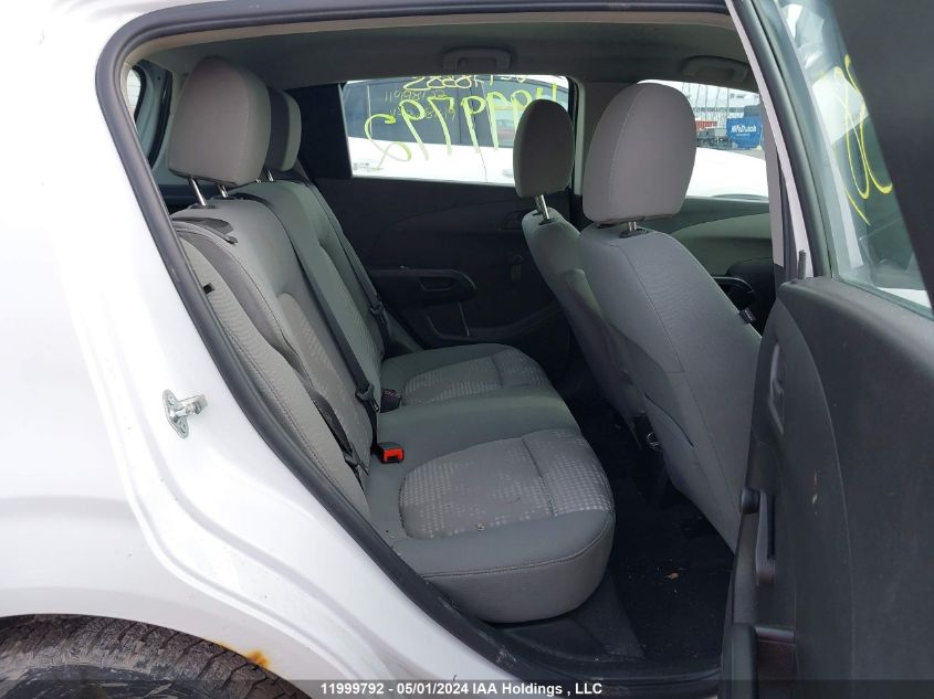 2015 Chevrolet Sonic Ls VIN: 1G1JB6SH3F4178385 Lot: 11999792