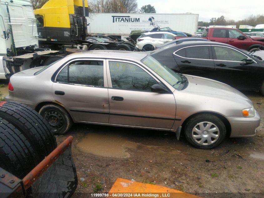 2002 Toyota Corolla Ce VIN: 2T1BR12E02C882907 Lot: 11999798