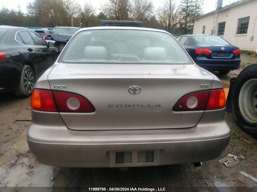 2002 Toyota Corolla Ce VIN: 2T1BR12E02C882907 Lot: 11999798