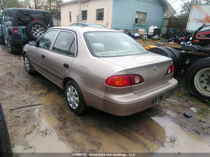 2002 Toyota Corolla Ce VIN: 2T1BR12E02C882907 Lot: 11999798