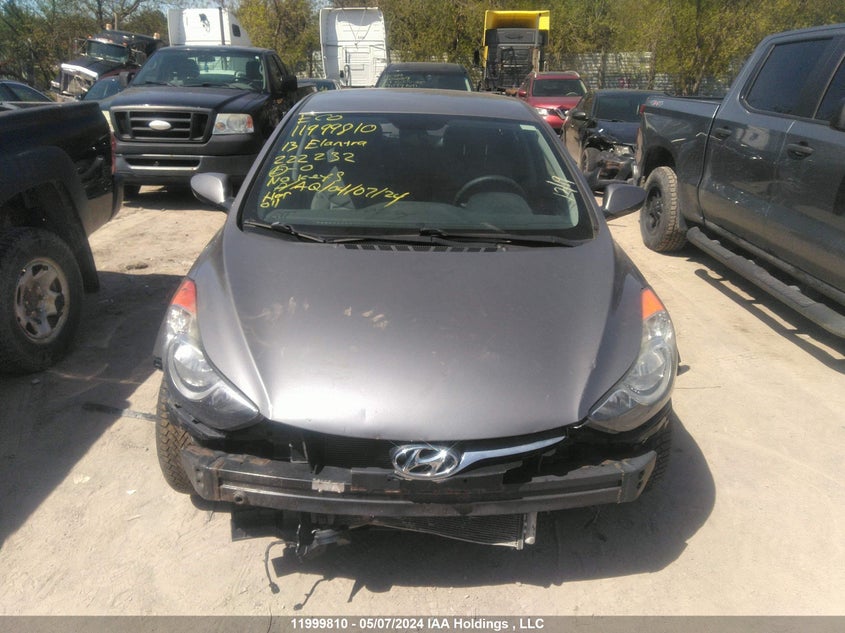 2013 Hyundai Elantra Gls/Limited VIN: 5NPDH4AE5DH222232 Lot: 11999810