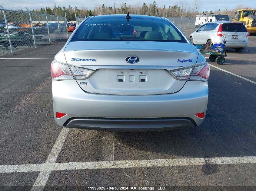 2012 Hyundai Sonata Hybrid VIN: KMHEC4A40CA059257 Lot: 11999825