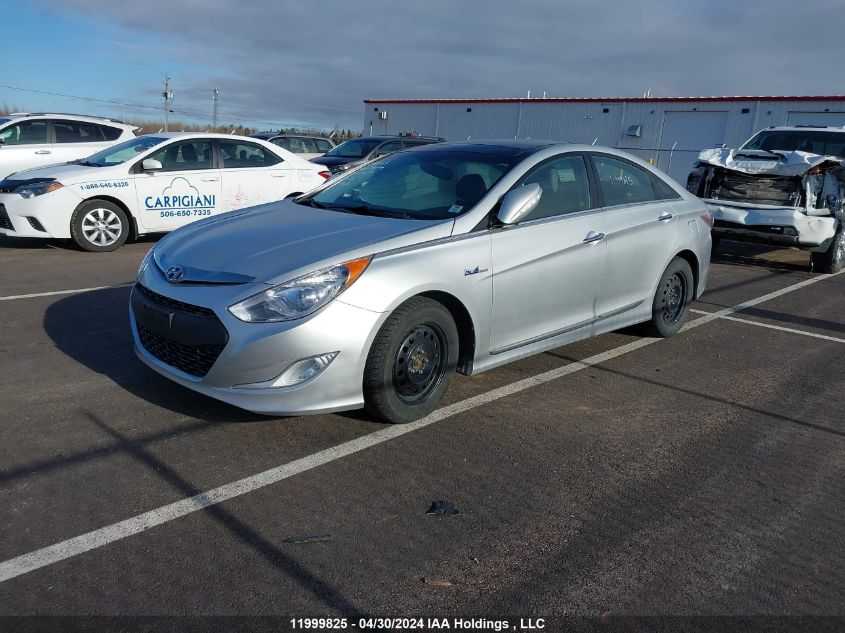 2012 Hyundai Sonata Hybrid VIN: KMHEC4A40CA059257 Lot: 11999825