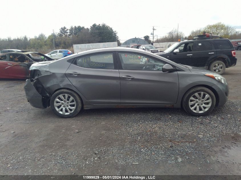 2011 Hyundai Elantra VIN: 5NPDH4AE7BH050654 Lot: 11999829