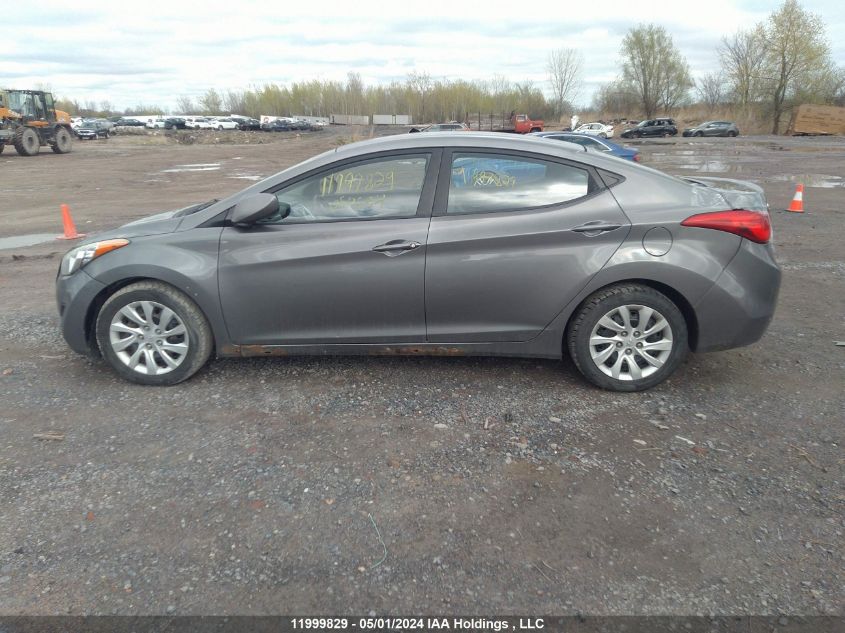 2011 Hyundai Elantra VIN: 5NPDH4AE7BH050654 Lot: 11999829