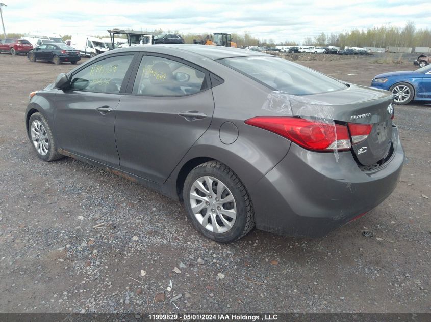 2011 Hyundai Elantra VIN: 5NPDH4AE7BH050654 Lot: 11999829