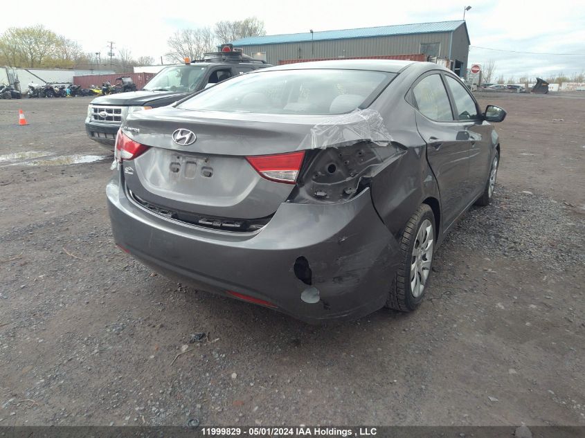 2011 Hyundai Elantra VIN: 5NPDH4AE7BH050654 Lot: 11999829