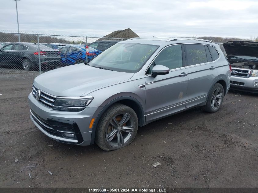 2019 Volkswagen Tiguan VIN: 3VV4B7AX4KM178690 Lot: 11999830