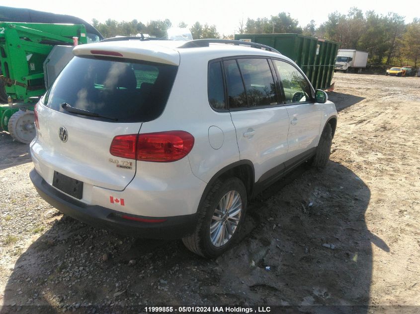 2016 Volkswagen Tiguan Comfort/High/R-Line/Sp Ed VIN: WVGJV7AX9GW583990 Lot: 11999855