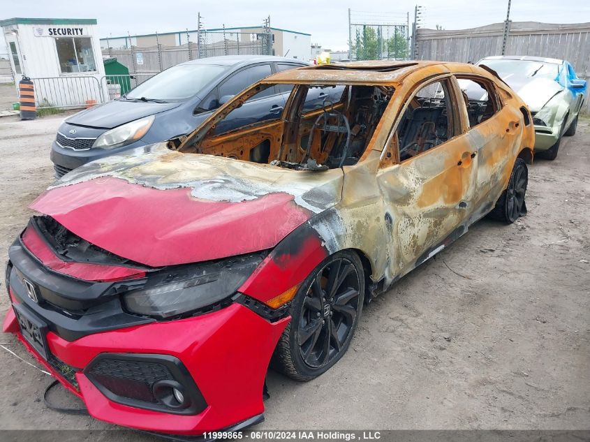 2019 Honda Civic VIN: SHHFK7H99KU301966 Lot: 11999865