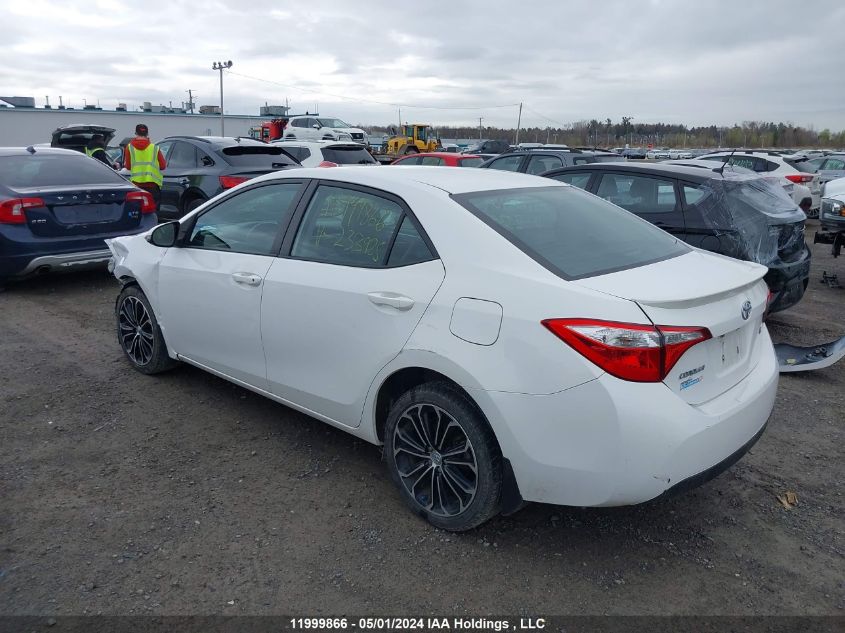 2015 Toyota Corolla VIN: 2T1BURHE9FC233925 Lot: 11999866