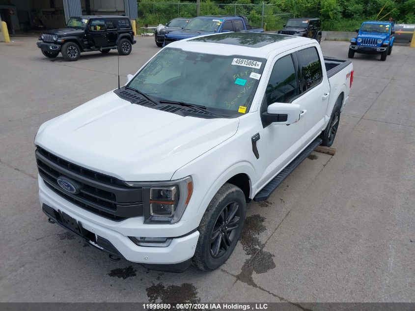 2022 Ford F-150 VIN: 1FTFW1E88NFA75093 Lot: 11999880