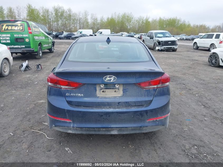 2018 Hyundai Elantra Gl Se VIN: KMHD84LF0JU700771 Lot: 11999892