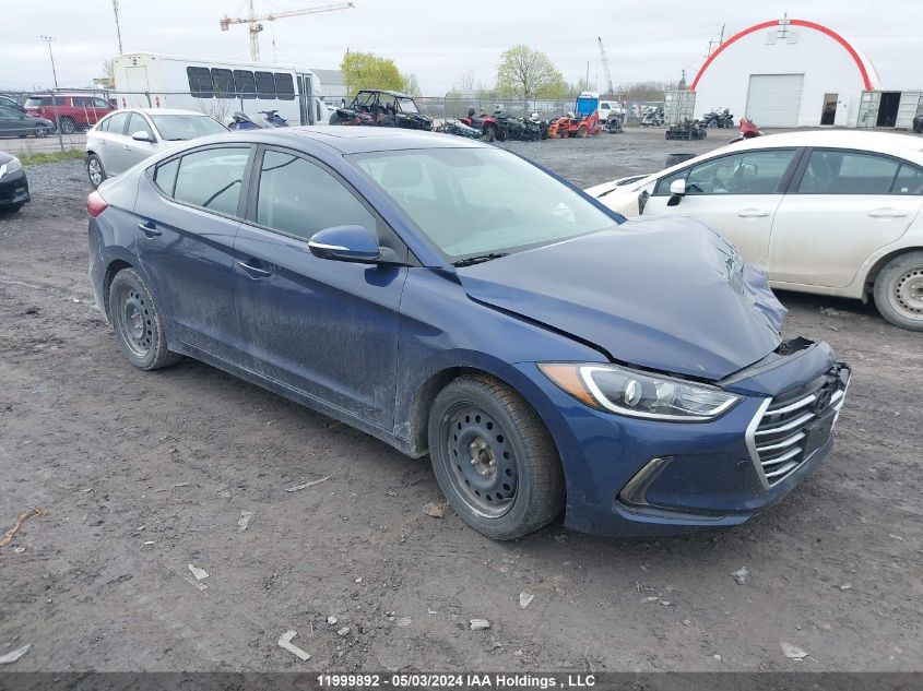 2018 Hyundai Elantra Gl Se VIN: KMHD84LF0JU700771 Lot: 11999892