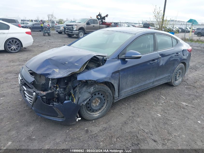 2018 Hyundai Elantra Gl Se VIN: KMHD84LF0JU700771 Lot: 11999892