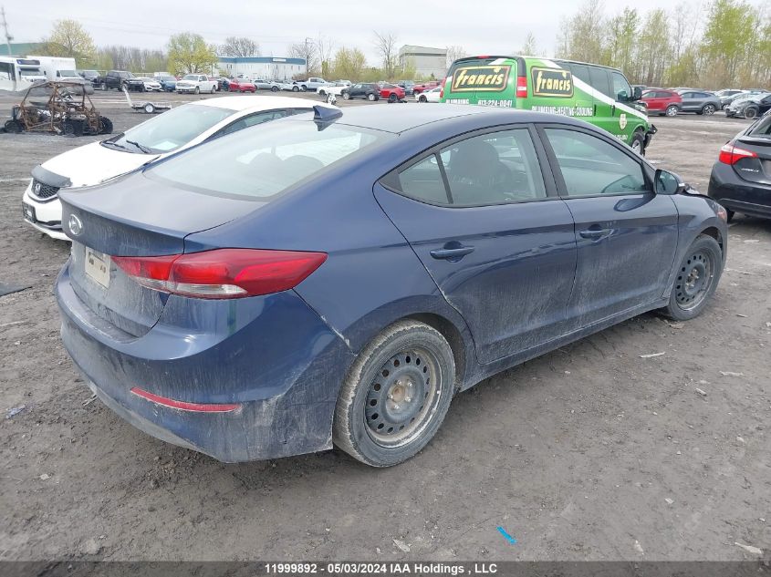 2018 Hyundai Elantra Gl Se VIN: KMHD84LF0JU700771 Lot: 11999892