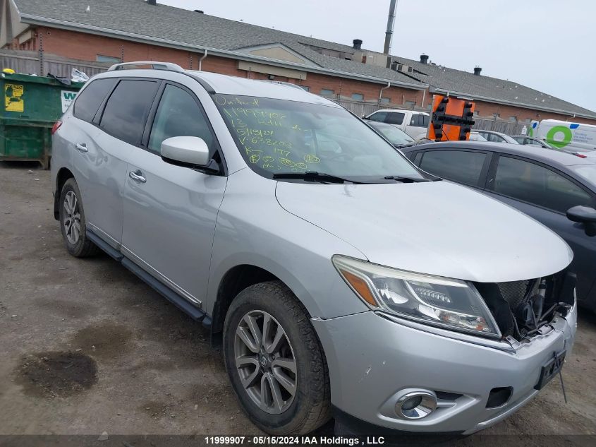 2013 Nissan Pathfinder S/Sv/Sl/Platinum VIN: 5N1AR2MM9DC638203 Lot: 11999907