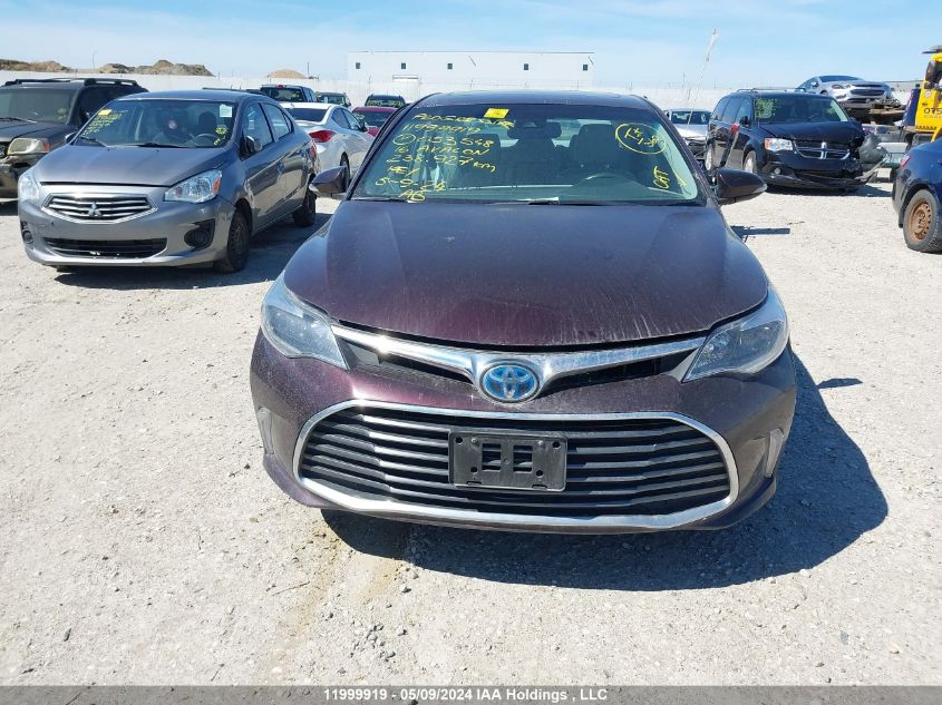 2016 Toyota Avalon Hybrid Limited VIN: 4T1BD1EB9GU053548 Lot: 11999919