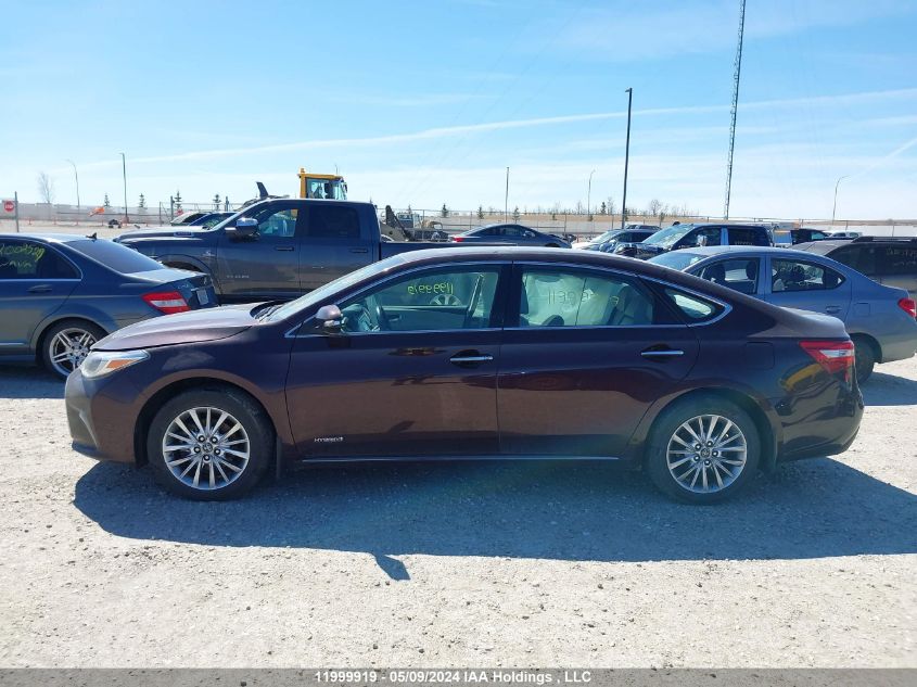 2016 Toyota Avalon Hybrid Limited VIN: 4T1BD1EB9GU053548 Lot: 11999919