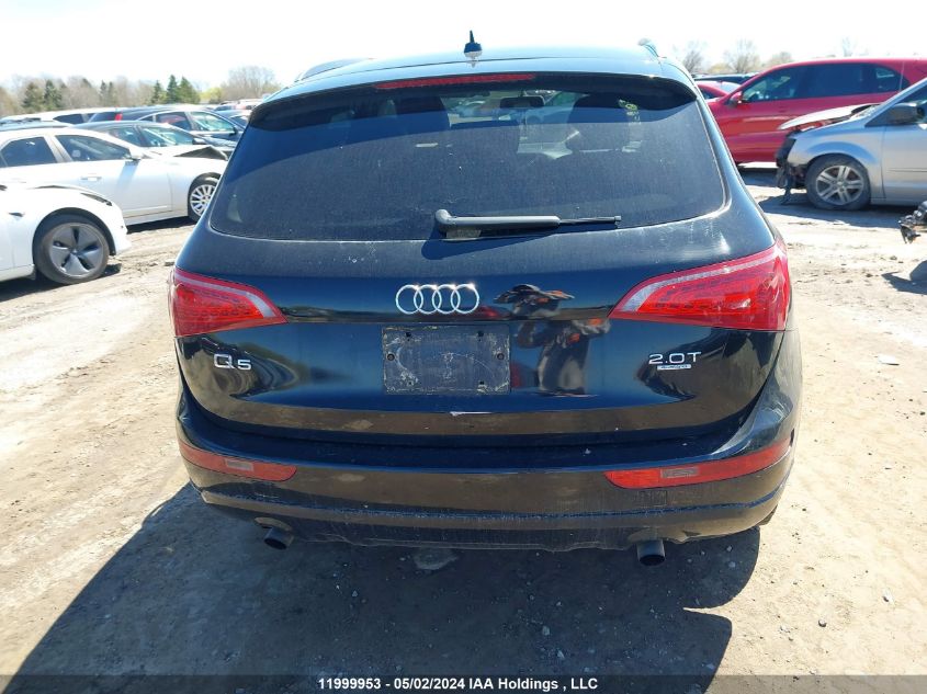 2011 Audi Q5 VIN: WA1LFCFP6BA076122 Lot: 11999953