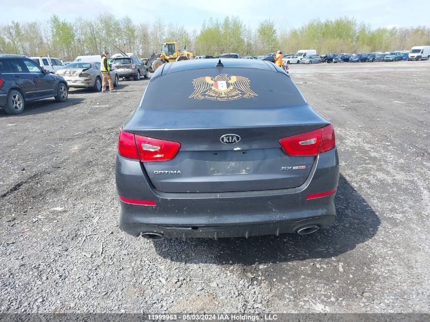 2014 Kia Optima VIN: KNAGR4A6XE5516775 Lot: 11999963