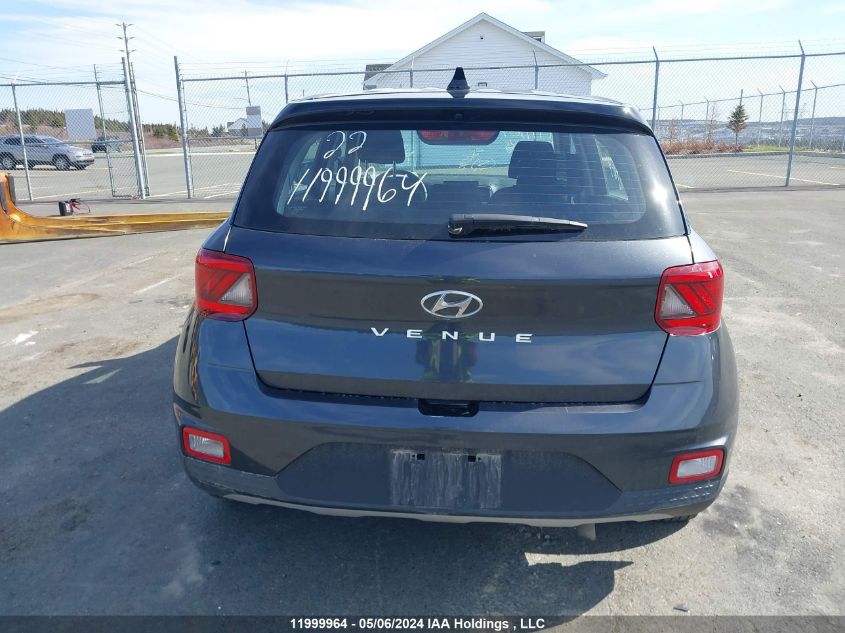 2022 Hyundai Venue Essential Auto Ivt With Two-Tone Body Colour VIN: KMHRB8A30NU197028 Lot: 11999964